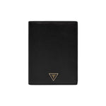Guess Portacarte Nero in Ecopelle