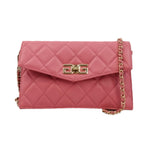 Gaelle Pochette Donna in Ecopelle Fucsia con Chiusura Girello Double G