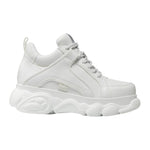 Buffalo Cld Corin Sneakers Alta Donna Bianca