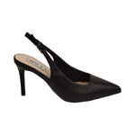 Keys Chanelle Donna in Pelle Nera con Tacco a Spillo 90mm