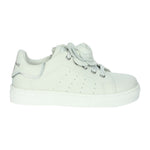 Balducci Sneakers Bianca con Fiocco sui Lacci e Cerniera da Bambina