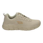 Skechers Sneakers Uomo Tortora Memory Foam in Tessuto