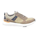 Lumberjack Sneakers Uomo in Tessuto e Camoscio Beige