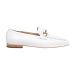 Nero Giardini Mocassino Bianco in Pelle da Donna