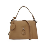 Gattinoni Roma Borsa a Spalla Linea Denise in Colore Beige con Tracolla