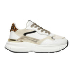 Crime London Sneakers Bianca Oro Animalier