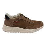 Luisetti Slip On Uomo in Camoscio e Tessuto Tortora