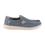 Hey Dude Mikka Braided Slip On Uomo in Tessuto Blu
