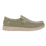 Hey Dude Mikka Braided Slip On Uomo in Tessuto Militare