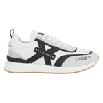 John Richmond Sneakers Bianca con Dettagli Neri da Uomo