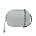 Gaelle Borsa a Tracolla Donna in Ecopelle Bianca con Catena