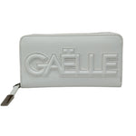 Gaelle Portafoglio Donna in Ecopelle Bianco Maxi Logo