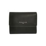 Gaelle Portafoglio Piccolo Donna in Ecopelle Nero con Bottoncino