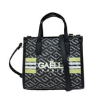 Gaelle Borsa a Mano Donna Nera con Stampa All Over e Tracolla