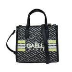 Gaelle Borsa a Mano Donna Nera con Stampa All Over e Tracolla