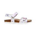 Geox Sandalo Bianco Lilla da Bambina