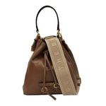 The Bridge Secchiello Piccolo Tortora in Pelle con Tracolla