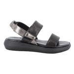 Igi&Co Sandalo Nero con Strappo ed Elastico da Donna