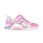 Skechers Sneakers Rosa Multi S-Lights: Unicorn Chaser da Bambina