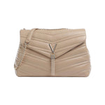 Mario Valentino Tracolla Beige Effetto Trapuntato da Donna