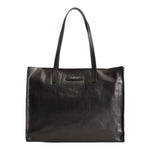 The Bridge Shopper Nera Linea Mirra in Pelle da Donna