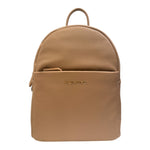 Mario Valentino Zaino Donna in Ecopelle Martellata Beige e Chiusura con Zip