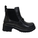 Valleverde Stivaletto Nero in Pelle con Morsetto t.5