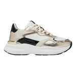Crime London Sneakers da Donna Faith Metallic Oro