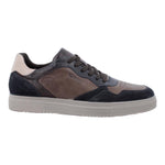 Igi&Co Sneakers Marrone Blu in Pelle e Camoscio da Uomo