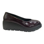 Enval Soft Ballerina Bordeaux in Naplak con Zeppa da Donna