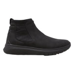 Lumberjack Beatles Uomo in Ecopelle Nero con Inserto in Tessuto