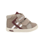 Primigi Sneakers Tortora in Camoscio con Strappo da Bambino