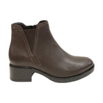 Melluso Stivaletto Donna in Pelle Marrone con Tacco Basso 40mm