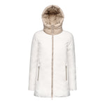 Geox Spherica Bianco Pietra Parka Rev Reversibile da Donna