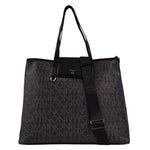 Gattinoni Roma Shopping Bag Donna in Colore Nero Maxi Logo Lettering