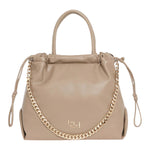 By Byblos Borsa a Mano in Ecopelle Nudo con Catena Oro e Tracolla