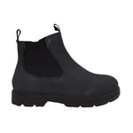 Lumberjack Stivaletto Bambino in Nabuck Blu con Elastico Nero