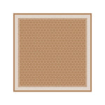 Gattinoni Roma Foulard Donna Beige Linea Teodosia Stampa Logo