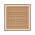 Gattinoni Roma Foulard Donna Beige Linea Teodosia Stampa Logo