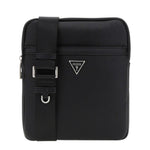 Guess Borsello Nero Certosa Saffiano Smart da Uomo