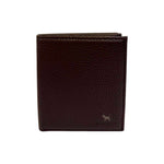 Nannini Firenze Portafoglio Piccolo Verticale Uomo in Pelle Caracas Sigaro