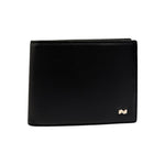 Nannini Firenze Portafoglio Uomo in Pelle Caracas Nero con Logo