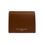 Nannini Firenze Portafoglio Donna in Pelle Wallis Bruciato