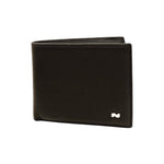 Nannini Firenze Portafoglio Uomo in Pelle Caracas con Logo Argento