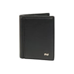 Nannini Firenze Portacarte Unisex in Pelle Blu con Logo