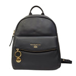 Nannini Firenze Zaino Jamie Donna in Pelle Blu con Tasca Frontale