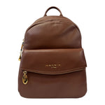 Nannini Firenze Zaino Jamie Donna in Pelle Cuoio con Tasca Frontale