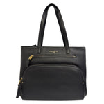 Nannini Firenze Borsa a Spalla Flo Donna in Pelle Nera