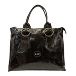 M Brc Borsa a Mano Nera Linea Naplak da Donna