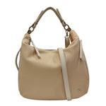 Caleidos Borsa a Spalla Donna in Pelle Nudo Beige con Tracolla